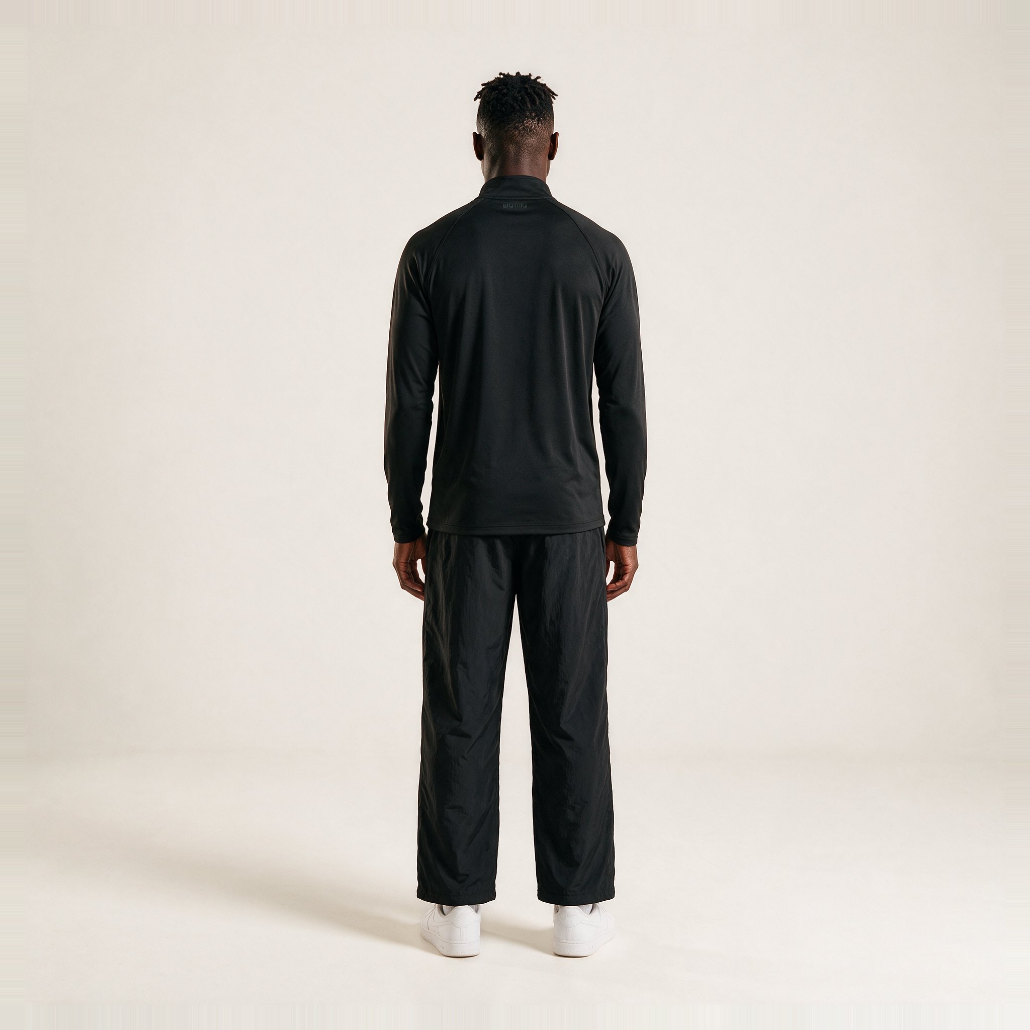 Lino Half Zip in Black, Bild 3